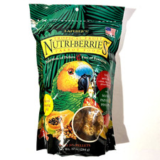 Lafeber's Tropical Fruit Nutri-Berries Parrot Food 10 oz