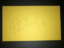 2018 CUBS: Duane Underwood, SIGNED 3x5 Card