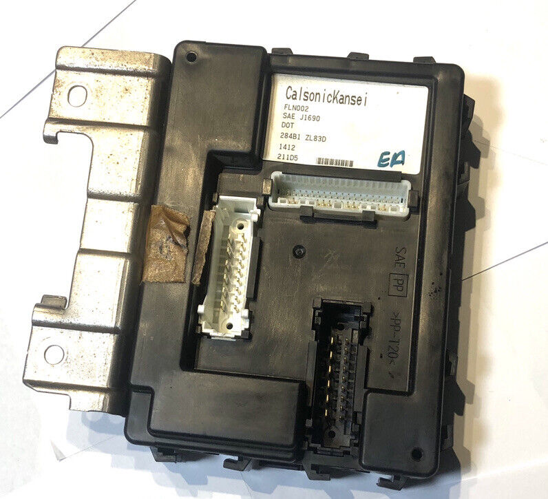 Nissan Body Control Module BCM BCU SAE J1690 284B1 1HK2A Nissan Body Control Module BCM BCU SAE J1690 284B1 1HK2A