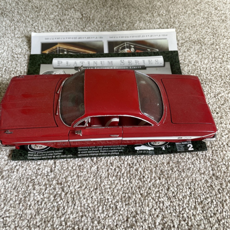 American Metal Collection '61 Chevy Impala Die Cast Model Kit One New