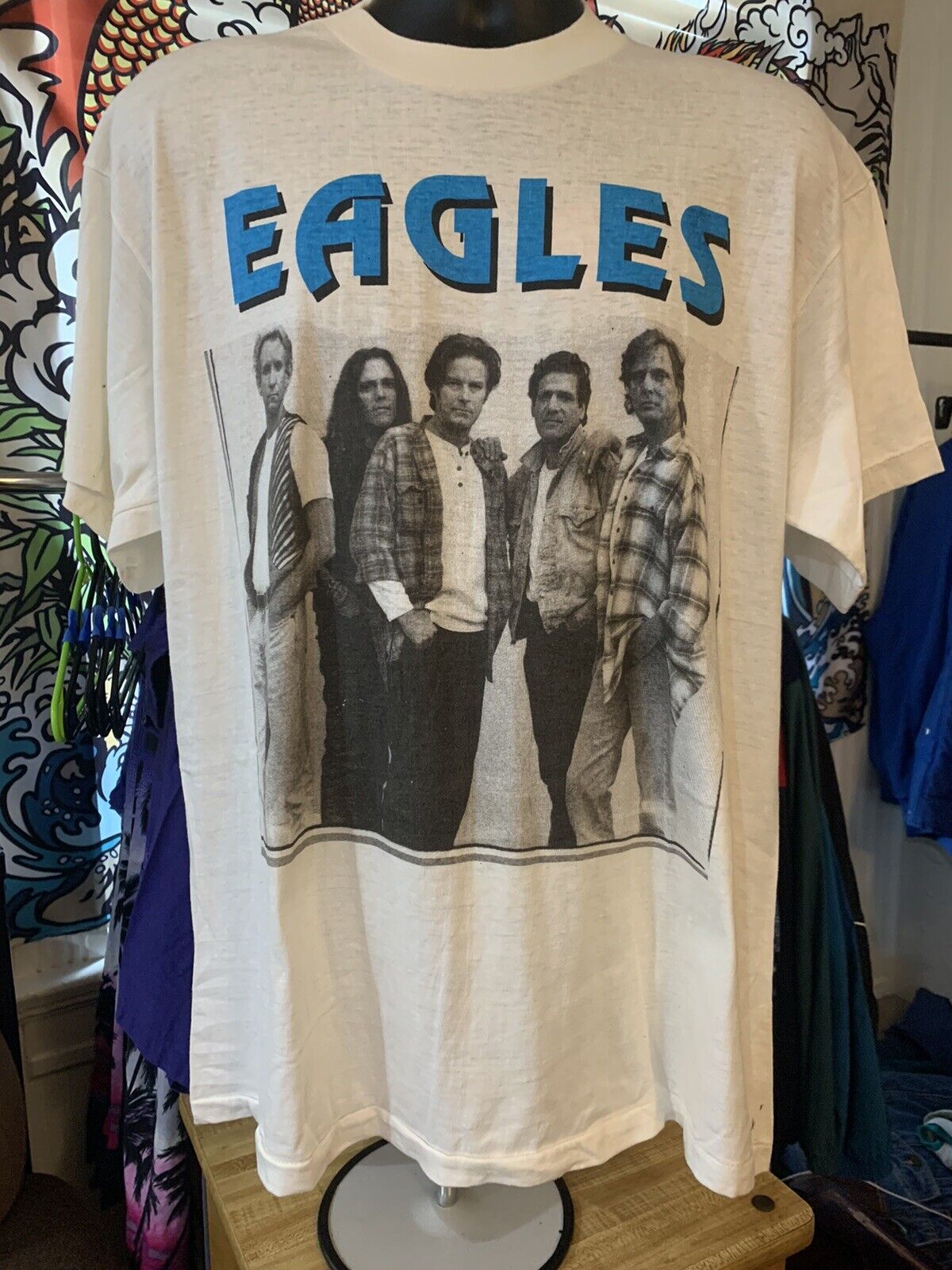 Eagles 1994 World Tour Vintage Shirt L - Gem