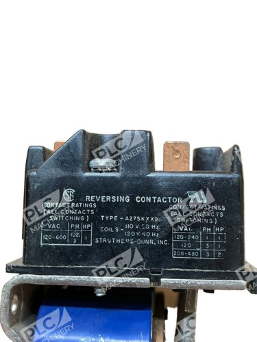 Struthers Dunn A275KXX9 Reversing Contactor - Picture 2 of 4