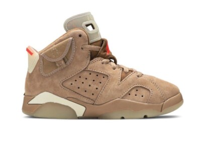 Travis Scott x Air Jordan 6 ''BRITISH KAHKI'' Men7.5/Women 9
