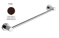 Newport brass 16-02 East Linear Bathroom Towel Bar 24'' In Venetian Bronze, New 