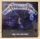 Metallica Ride The Lightning New 12” LP Record Hype Sticker Remastered Blackened