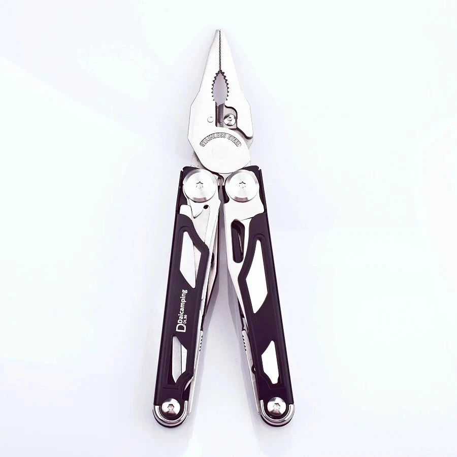 Compact Multi-Tool Knife with Scissors & Pliers for Survival Gear