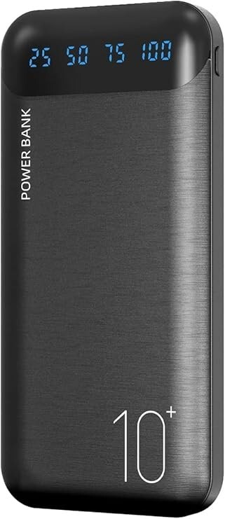 10000mAh Portable Power Bank with Dual USB & USB-C Fast Charging-image