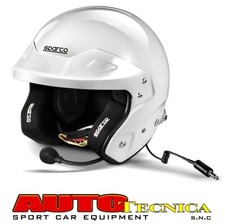 CASCO SPARCO JET RJ-i TAGLIA XL ATTACCHI HANS E INTERFONO SNELL 2020 RALLY NUOVO
