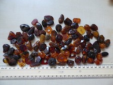 BEAUTIFUL GENUINE BALTIC AMBER BEADS POLISHED LOOSE GEMSTONES 100 GRAM LOT A