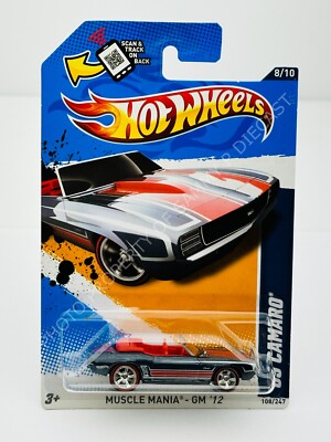 HotWheels 2012 '70 CAMARO スーパートレジャーハント NIP Hot Wheels 2012 Super Treasure Hunt 70 CAMARO ROAD RACE