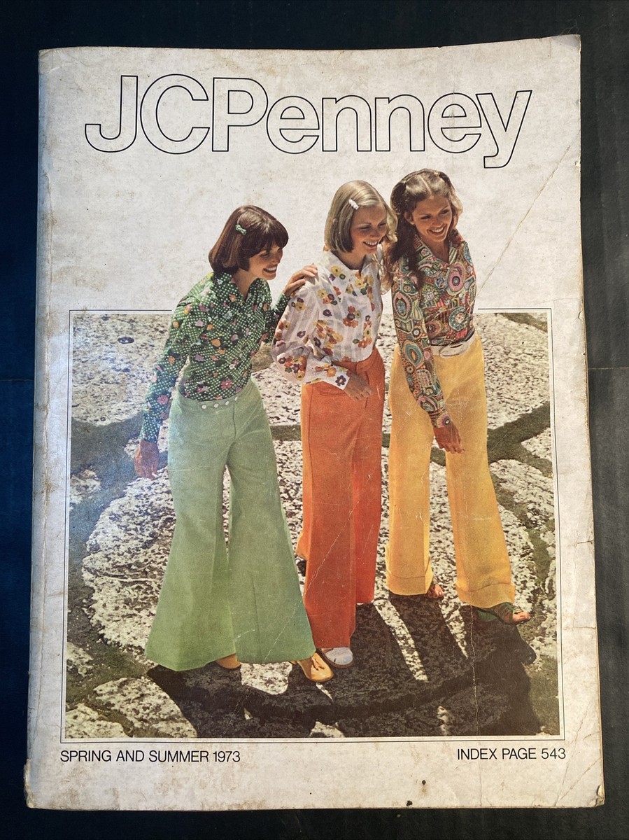 1973 J C Penneys Spring Summer Catalog Groovy Clothes Decor Electronics  Vintage