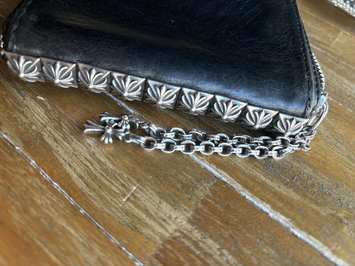 Chrome Hearts 3 Side zip Wallet | eBay