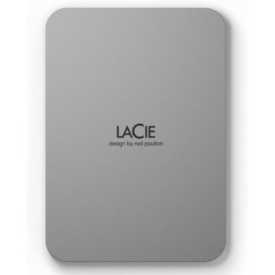 LaCie Mobile Drive 4 TB - externe Festplatte - USB-C - grau