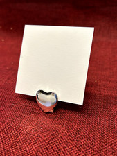 Place Card Holder Heart Shaped-12 count- Weddings, Showers, Retail