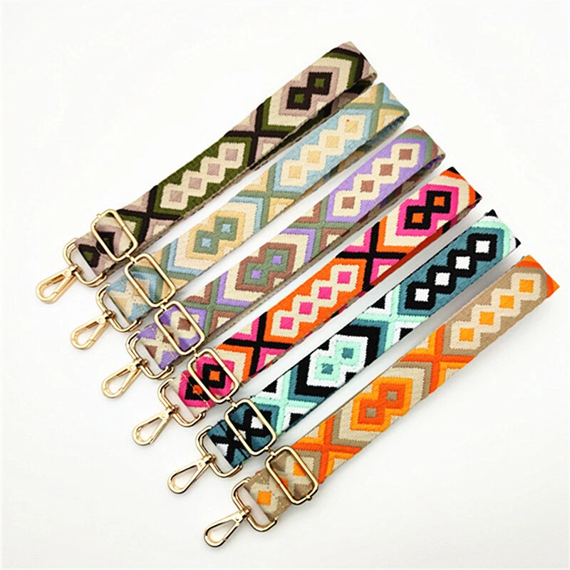Adjustable Bag Belt Bag Accessories Wide Bag Belt Ethnic Style Bag Belt Casual