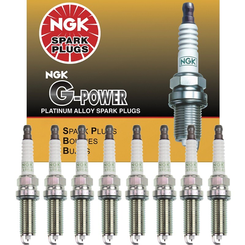 Genuine NGK Platinum Spark Plug 8PCS for Nissan NV2500 NV3500 TitanXD 5.6L V8