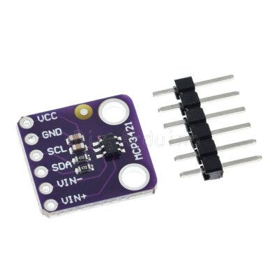 MCP3421 I2C delta-sigma ADC Evaluation Board for PICkit Serial Analyzer
