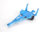 Matchbox Boat Trailer No9 Blue Toy Vintage Diecast Model Lesney