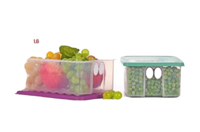 Tupperware Fridge Smart Medium 1.6 Ltr Food Vegetable Storage Container Set