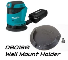 Wall Mount Holder Bracket for Makita DBO180 XOB01 Random Orbital Sander (125mm)