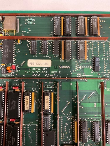 Harris 8085A SPC 843-4157-001 REV E 992-6219-002 - Picture 2 of 3