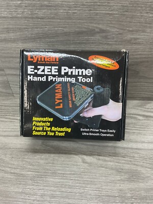 Lyman E-Zee Prime Hand Priming Tool Ergonomic Shape -
