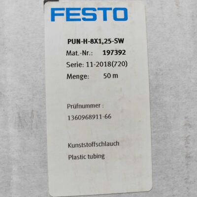 50M For PUN-H-8X1.25-SW 197392 Blue Pneumatic Tubing DHL SHIPPING #F2