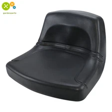 Waterproof New Lawn Mower Garden Tractor Seat  Back Black Tractor Seat
