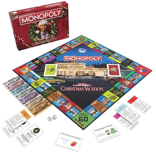 Monopoly National Lampoons Christmas Vacation Board Game,Advent