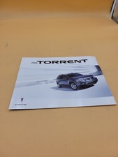 2006 PONTIAC TORRENT DEALER SHOWROOM SALES BROCHURE SPECIFICATIONS SHEET