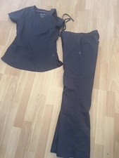 Purple Label Women's Charcoal Gray EXTRA SMALL top and XS Pants