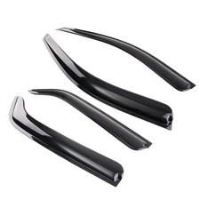 Rain Guard Set For Kia Sportage 2005-2010 Window Visor Wind Deflector Black Rain Guard Set For Kia Sportage 2005-2010 Window Visor Wind Deflector Black
