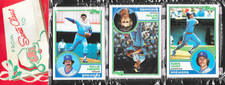 1983 Topps Holiday Baseball Card Rack Pack Rollie Fingers HOF (300-XK)
