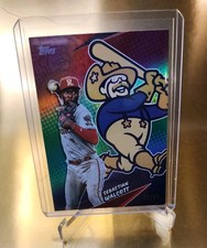 2025 Topps #Star22  Sebastian Walcott Stars of MiLB RoughRiders Green Foil /99