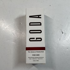 Goda For Her Pheromone Infused Perfume 0.5 fl oz 15ml Vegan Jasmine Peony Rose