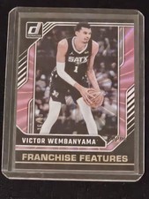 Victor Wembanyama 2024-25 Donruss Franchise Features #25  Holo Pink Laser /50