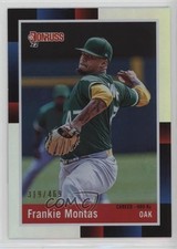 2022 Panini Donruss Retro 1988 Career Stat Line 319/469 Frankie Montas #244 z6b
