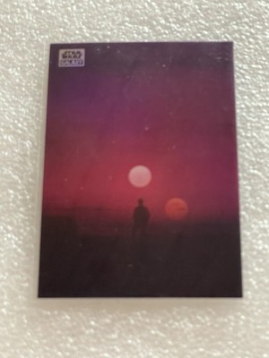 2024 Topps Chrome Star Wars Galaxy Setting Suns Mini Diamond
