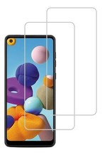 2-Pack Tempered Glass Screen Protector for Samsung Galaxy A21/A21s, Anti Scratch