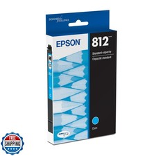 EPSON 812 DURABrite Ultra Ink Standard Capacity Cyan Cartridge T
