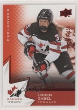 2020 Upper Deck Team Canada Juniors Women's WC Exclusives /250 Loren Gabel 06sj