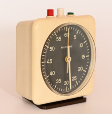 Alte Junghans Stoppuhr Labohruhr Schuluhr mechanisch Sport Vintage 50er Jahre