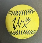 Savannah Bananas Official Banana Baseball. Autographed by Tyler Gillum