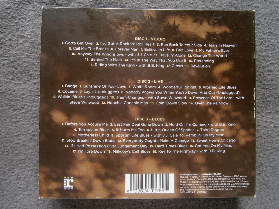 Eric Clapton - Forever Man, 3 CD-Compilation (Reprise Records) , Top Zustand!!! - Bild 2 von 2