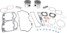 WISECO Piston Kit With Gaskets For Fits 88mm Ski-Doo 1000 Engines SK1343