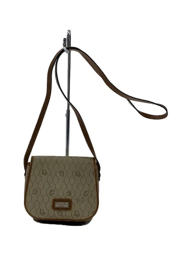 Sac bandoulière Christian Dior nid d'abeille beige motif total occasion