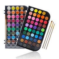 Aquarellfarben Set 48 Farben Pinsel Palette FüR KüNstler Und Hobbymaler