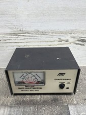 MFJ-860  CROSS NEEDLE WTR 1.8-60 MHz USED WORKING 30/300 WATTS SWR METER (POTA)