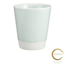 New Saikaitoki Hasamiyaki Essence Cup Celadon Glaze 47103