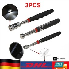 Teleskop Inspektion Spiegel mit LED Beleuchtung Auto Werkzeug Schweißspiegel